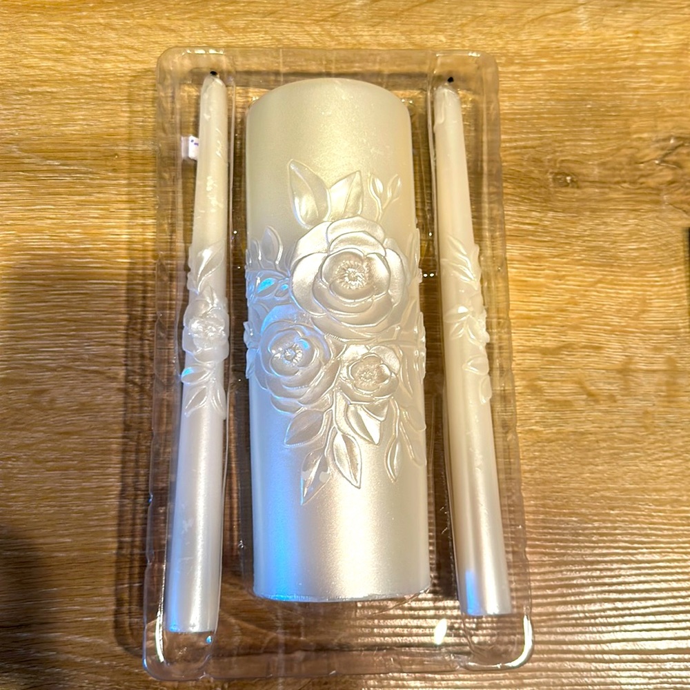 Wedding candle ceremony set of 3